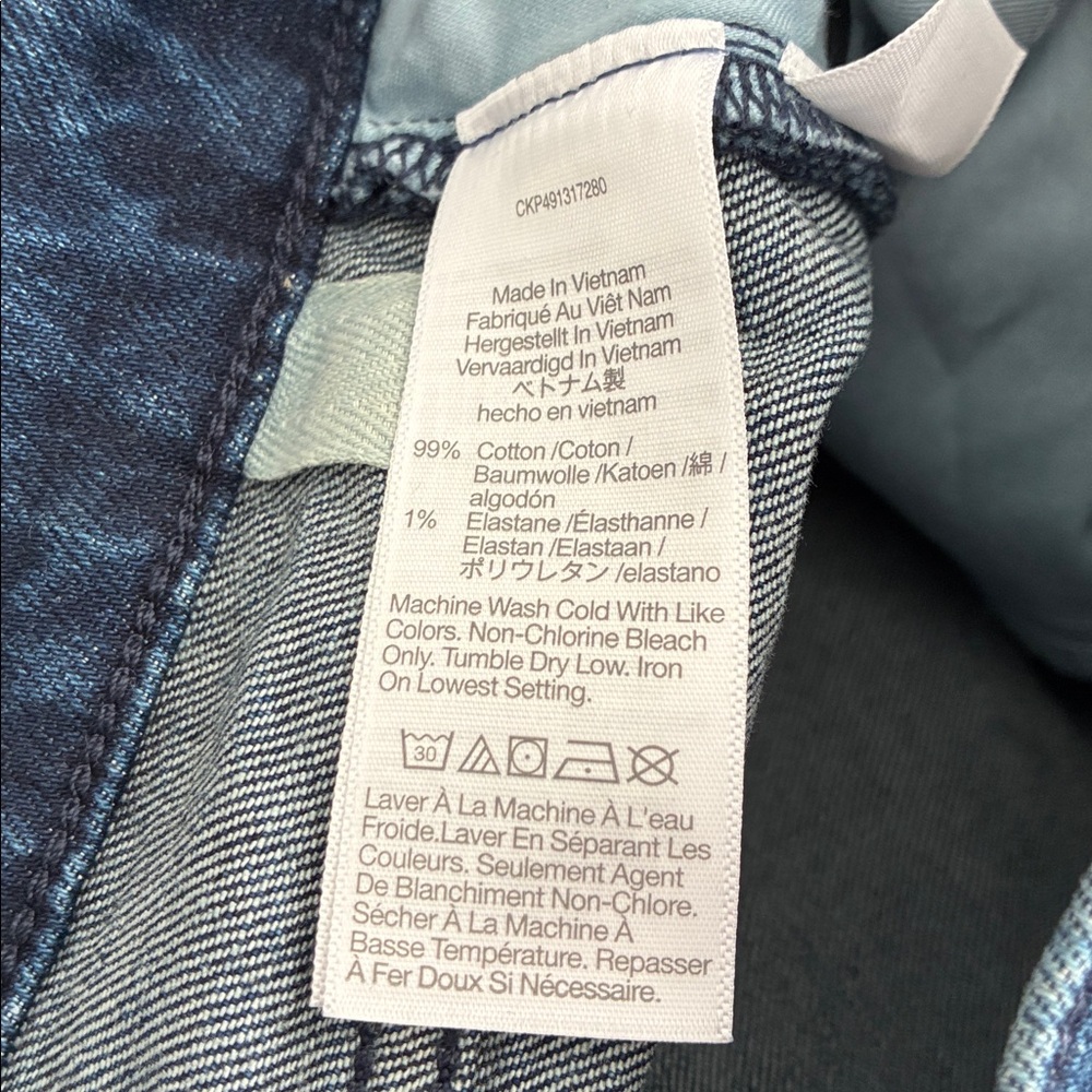 NWOT Madewell the perfect vintage wide leg Blue Jean Sz  27 tall - Picture 10 of 10